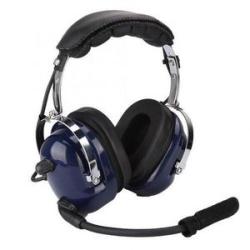 Noise Redu Tion General Aviation Headset Dual Plug Pilot Headphone Blue Noise Redu Tion Headset For