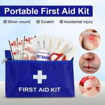 12pcs/set Emergency Survival Kit Portable Outdoor Waterproof First Aid Kit for Outdoors Travel Campi
