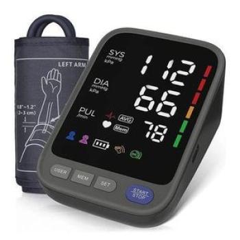 Kingclinic New LED Blood Pressure Monitor Rechargeable Big Screen Broadcast Tonometer BP Monitors