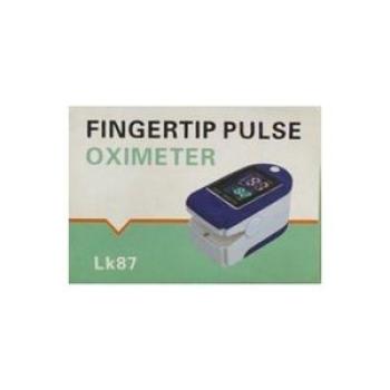 Finger Pluse Oximeter Blood Oxygen Monitor- Blue