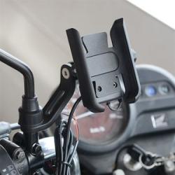 Motorcycle Rotatable Chargeable Mobile Phone Holder