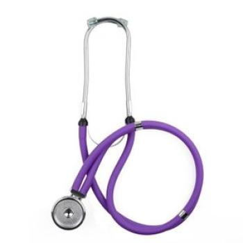 Professional Medical Dual Head Sprague Rappaport Type Stethoscope With Accessories Doctor Cardiology