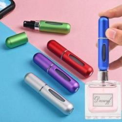 5 In 1 Mini Portable Refillable Sprayer Atomizer Bottles