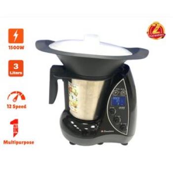 GM-500 Gourmet And Fufu Pounder Machine - 1500w - Black/Silver
