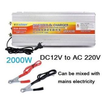 grid tie Inverter 12v 220v Hybrid Solar power inverter charger Voltage  USB 500W 1000W 2000W Convert