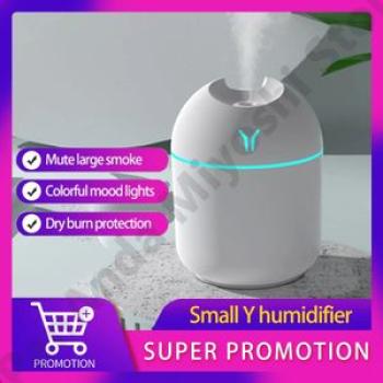 250ML USB Ultrasonic Air Humidifier Essential O il Diffuser