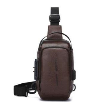 Luxury Crossbody Bag - Brown
