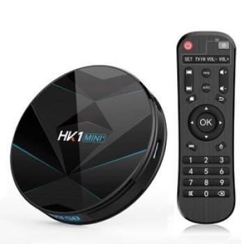 HK1MINI+ 4K HD Smart TV BOX,Android 9.0,RK3318 Quad-Core 64bit Cortex-A53 ,4GB+64GB, Support TF Card