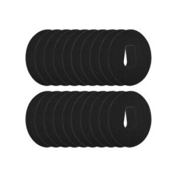 20PCS  Glucose Monitor Probe Stick Sensor Adhesive Patch Black