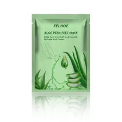 Aloe Vera Moisturizing Feet Mask Easy to Clean Skin-Friendly Foot Mask for Removing Dry Dead Skin,De