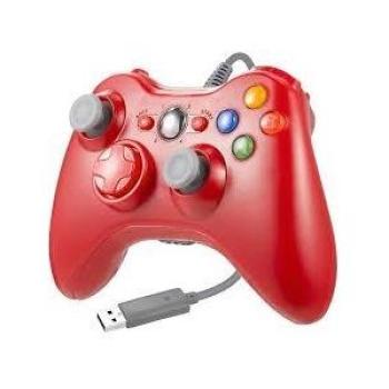 USB Wired Joystick Controller Gamepad For Xbox 360 - Red