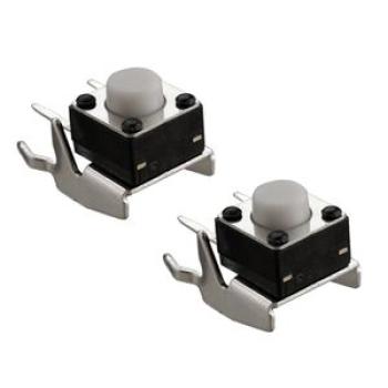 2Pcs LB/RB Shoulder Button Bumper Switch Repair Parts-White