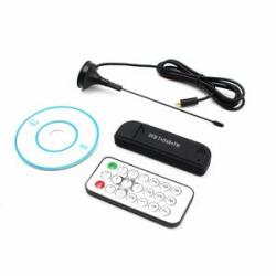 USB2.0 Digital DVB-T SDR+DAB+FM TV Tuner Receiver Stick RTL2832U+ FC0012 New,Default NO5245