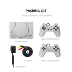 620 Games In 1Classic 8-bit PS1 Mini Retro Game Console