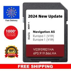 UK Europe AS V19 Ateca/Alhambra/Arona/Leon Car Navi System 2024 Maps Sat Nav Navigation GPS SD 32GB