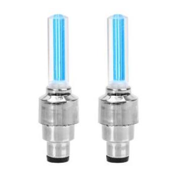 2Pcs Atmosphere Welcome Hub Lamp Auto Car Wheel Moto Bike Tire Decorative Valve Cap Flash Spoke Led