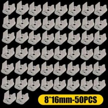 50pcs Led Strip Clips Connector For Fixing 2835 Neon 6*12mm 8*16mm Plastic Buckle Flexible Ribbon Ta