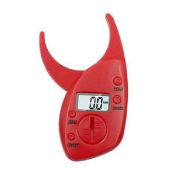 Body fat caliper weight tester
