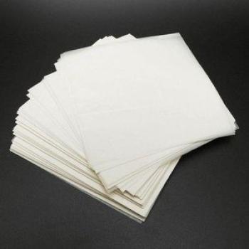 500Pcs 10x10cm Weighing Paper Sheet NonAbsorbing High Gloss Scale Weigh Paper