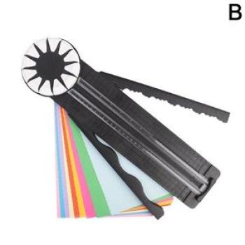 12-in-1 Rotary Paper Trimmer Cutting Tool With 12