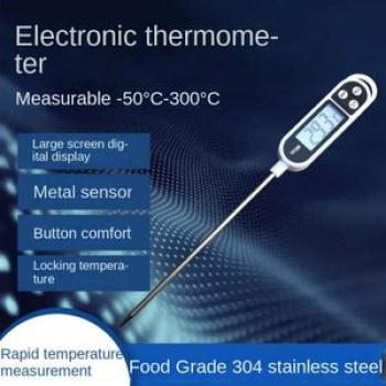 Tp300 Food Probe Type Electronic Thermometer Pen Type Barbecue Bbq Room Temperature Water Temperatur