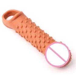 Reusable Condom for Men Large Soft Comfortable Non-Toxic Safe Silicone for Sex Shop Men Couples,Defa