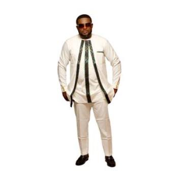 Kaftan Native African Print Top And Down Wear - Multicolor