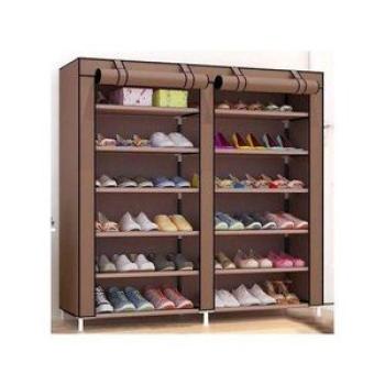 Quality -Canopy Shoe Rack- Brown