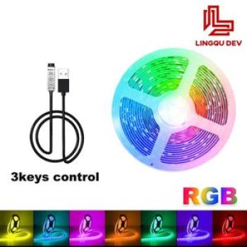 Led Strip 30m 20m 15m 10m 1-5m For Room Decor Color Rgb 5050 Tape 5v Led For Tv Backlight And House