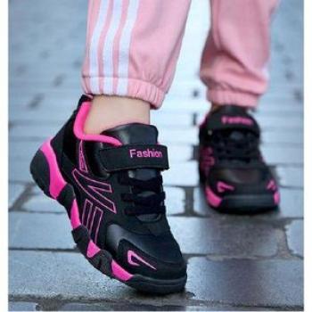 Kids Running Shoes For Girls Breathable Sport Sneakers Spring Big Children Shoe