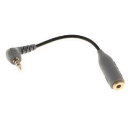 3.5mm TRS Female Microphone Adapter Cable To TRRS Male For  Android