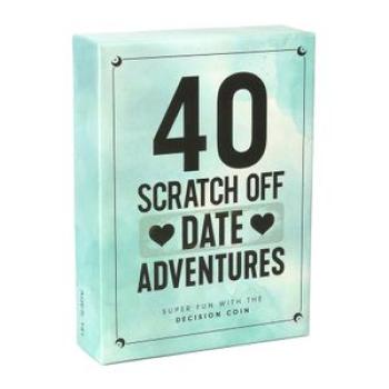 40 Fun Scratch-off Date Adventures Cards Funny Entertainment Board Game Classic Cards Game for Girlf
