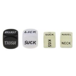 4pcs Sex Dices Adult Couple Games Fun Sexy Stress Relief Party Weekend