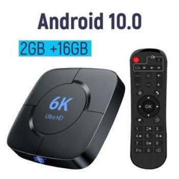 HONGTOP Smart Android 6K H616 Android 10 Support 2,4G/5G WIFI Bluetooth 6K HD Video H,265 Media Play