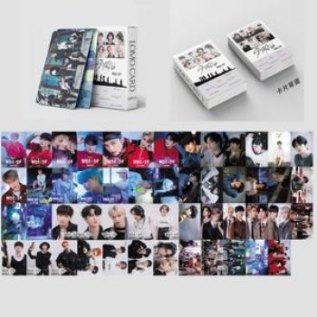 55pcs/set Kpop Stray kids Photo al Lomo Cards K-pop S318 MAXlDENT Straykids
