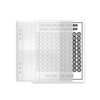25sheets /Set Save Challenge Envelopes Set 4