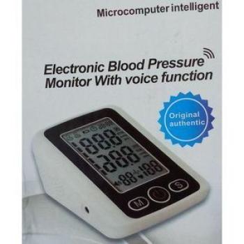 Electronic Blood Pressure Monitor With Voice Function.