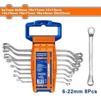 WFR3208 Offset Ring Spanner Set - Silver