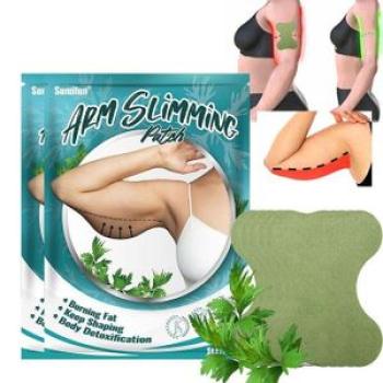 10pcs Herbal Arm Sticker Fat Burning Body Detoxification Patches for Arm Leg Belly Fat Treatment NO