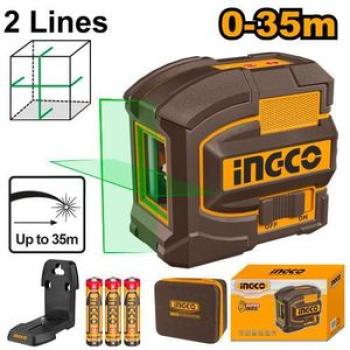HLL156601 Self-leveling Line Laser - Brown & Yellow