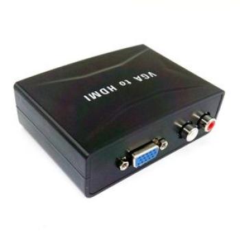 VGA to HDMI Converter HD Video Transfer with Audio Computer to LCD TV Conversion Wire