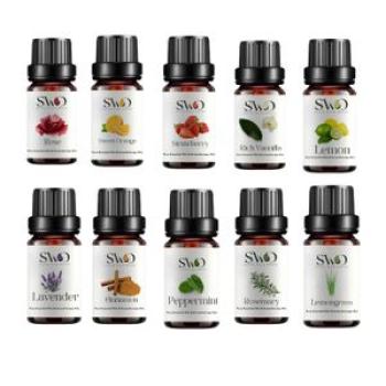 Essential oil aromatherapy fragrance oil for diffusers x10pcs