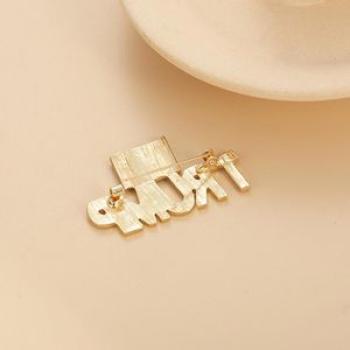 Trump Printed Brooch Pins Alloy Trump Brooches Bag Clothes Lapel Pin for Hat Bag Suit Dress Accessor
