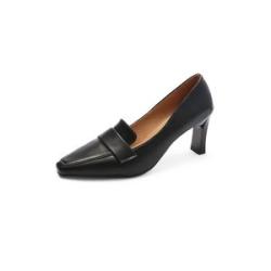 （Black）Shallow Mouth Shoes Woman 2023 Oxfords Modis Female Footwear Pointed Toe Casual Sneaker New L
