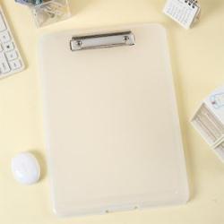 A4 File Clipboard Pen Holder Writing Pad Memo Clip Board Double Clip Document Filing Storage Case Te