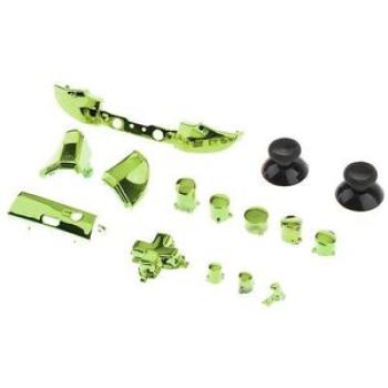 Thumbstick Analog Stick Button For  One S Controller Chrome Green