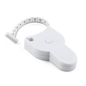 30pcs Handle Type Automatic Waist Measurement Soft Tape Clothing Leather Measure Measuring Tool