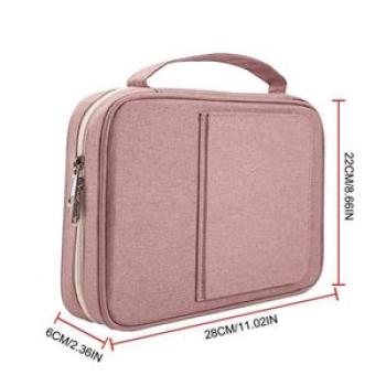 Large Bible Cover Book Holy Cover Case Carry Bag Waterproof Storage Bag Multiple Pockets Church Bag
