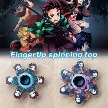 Cute Cartoon Fidget Spinner Rotating Fingertip Gyro Poratble Relief Stress Puzzle Toy for Adult Chil