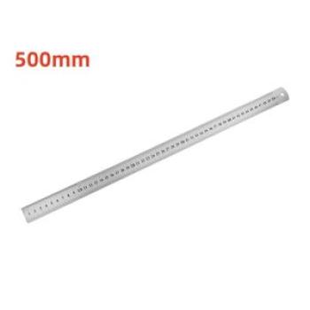 Stainless Steel Double Side Straight Ruler Mapping Tool Metal Scale Straight Ruler Measuring Tool St